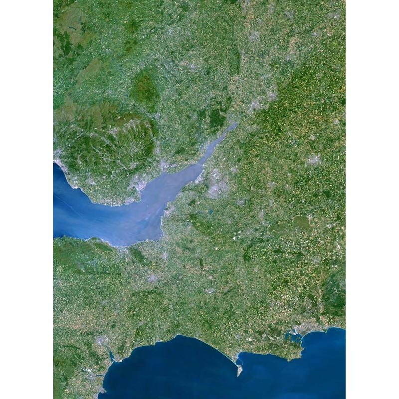 Planet Observer Mapa regionalna - Region South West Great Britain