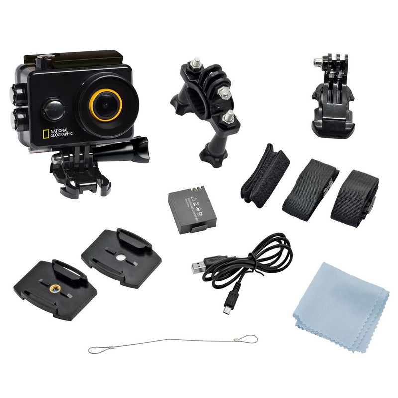 National Geographic Aparat fotograficzny Full-HD WLAN Action Camera Explorer 2