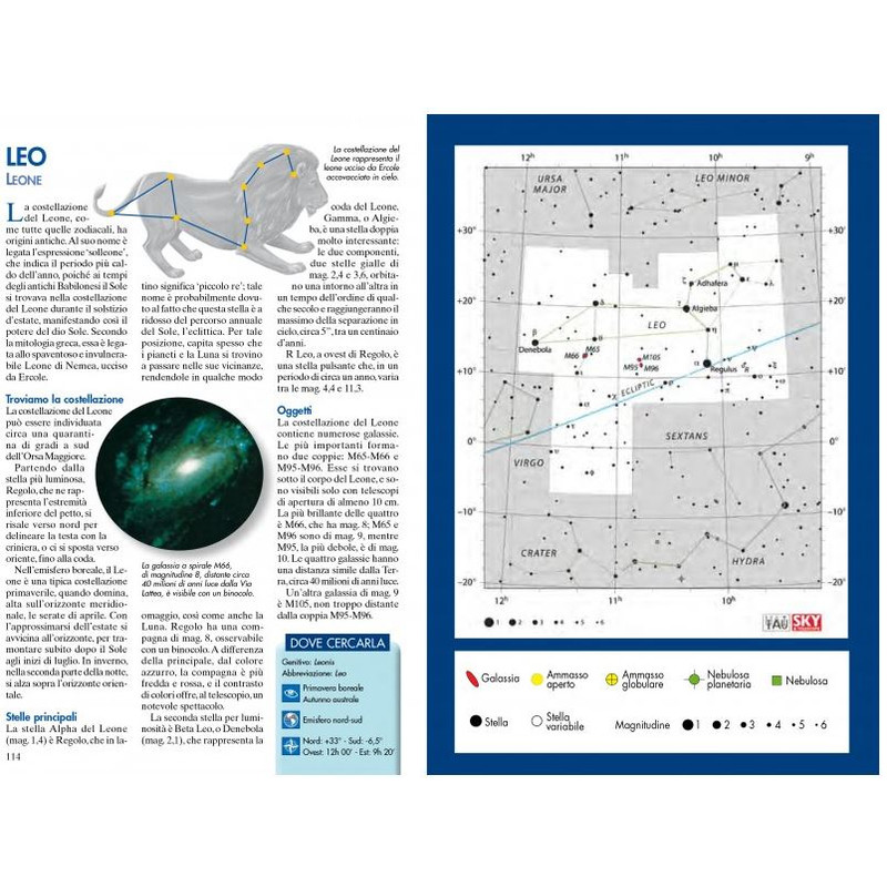 Libreria Geografica Atlante di Astronomia Tascabile