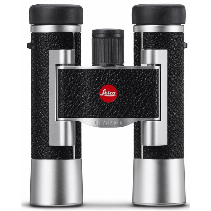 Leica Lornetka Ultravid 10x25 srebrna, pokryta skórą