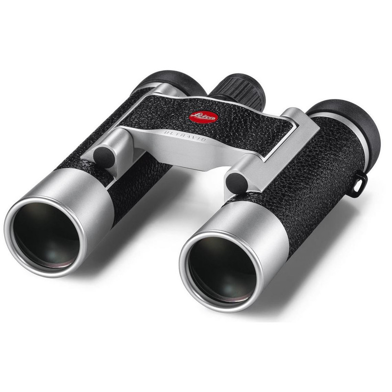 Leica Lornetka Ultravid 10x25 srebrna, pokryta skórą
