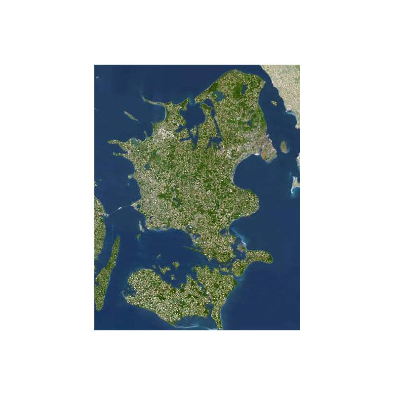 Planet Observer Regional-Karte Region Sjælland und Lolland-Falster