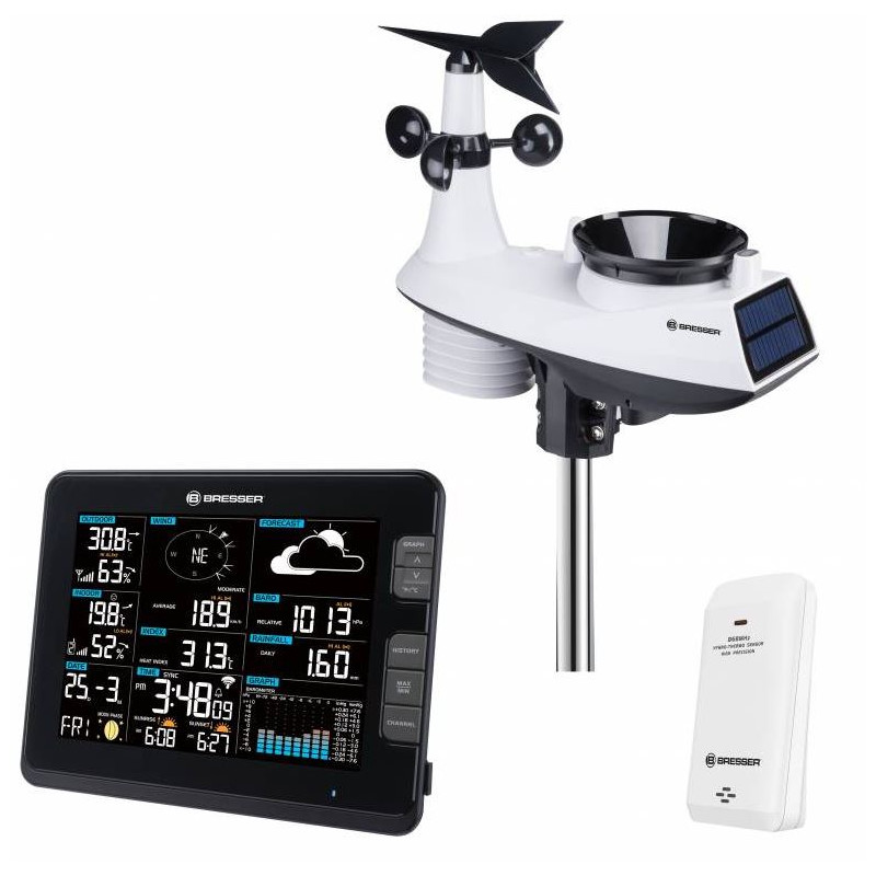 Bresser Stacja meteo Profi W-Lan Center 6in1