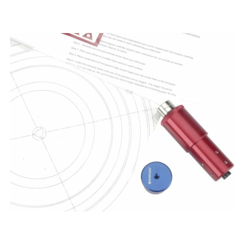 Farpoint Kolimator laserowy 650nm + Cheshire 1.25"