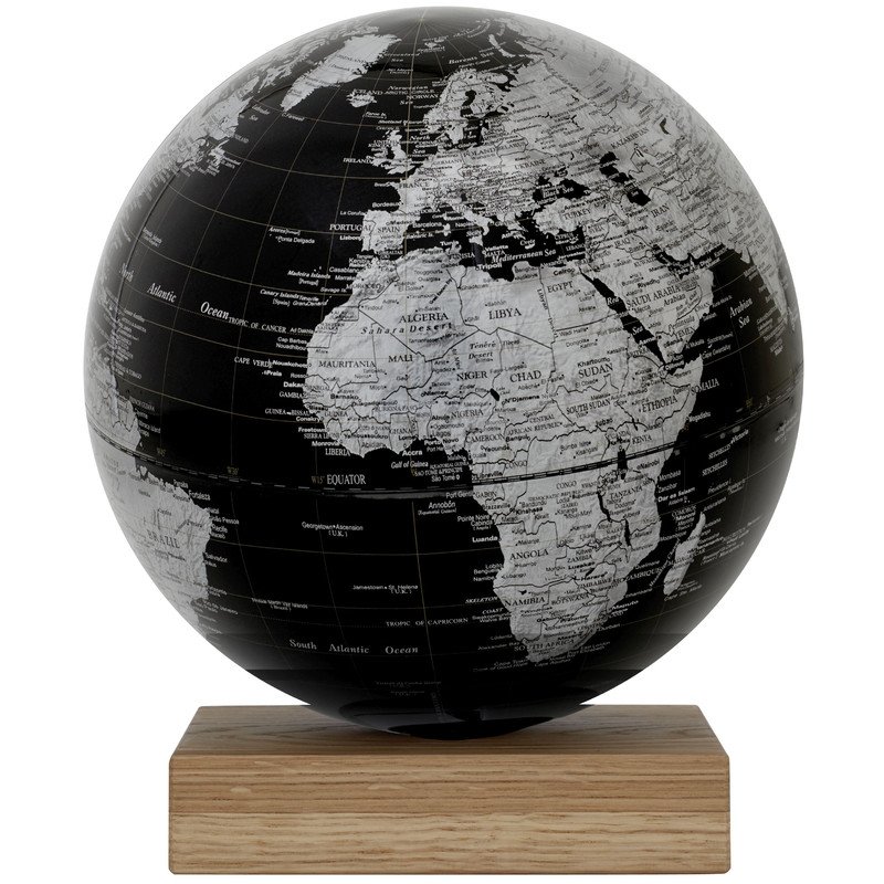 TROIKA Globus Platon Oak Black 25cm