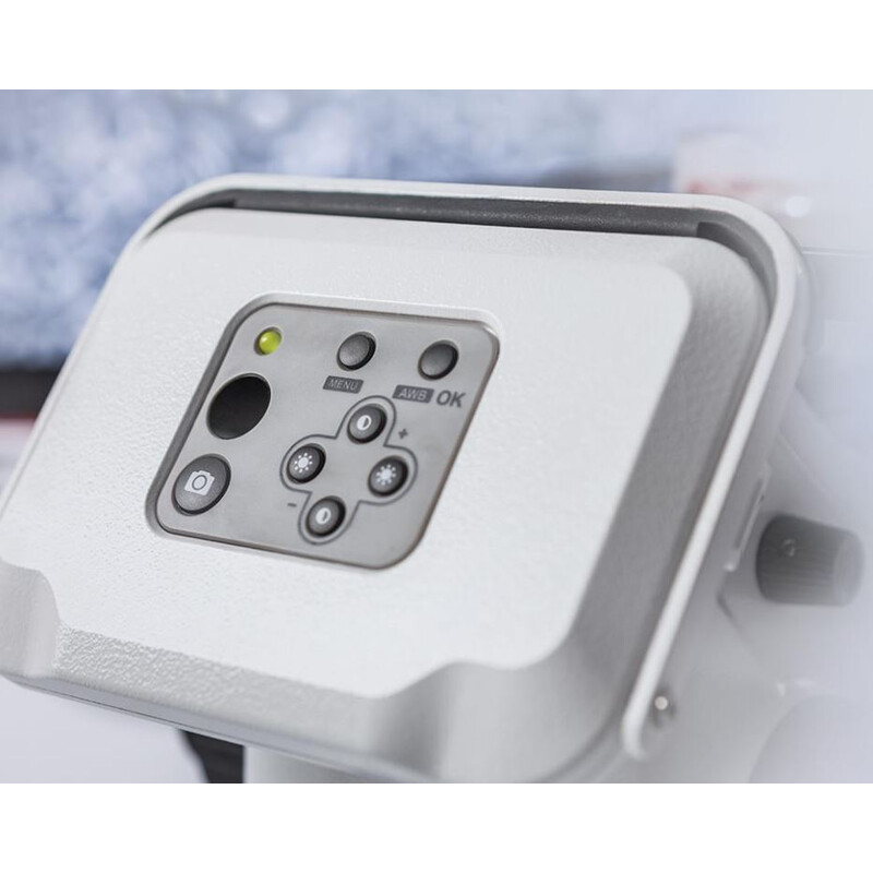 ZEISS Mikroskop odwrócony Primovert HDcam Ph0, Ph1, Ph2, 40-400x, Ph1, Kond 0,4, Cam 5MP