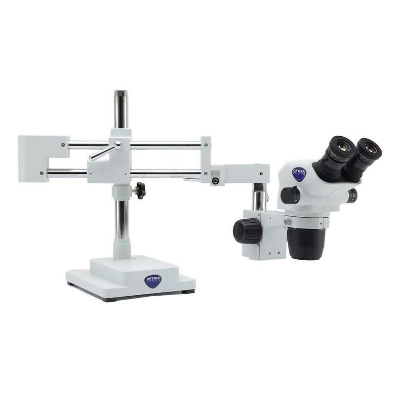 Optika Mikroskop stereoskopowy zoom SZO-9, bino, 6,7-45x, zwis, AM Arms, bez oświetlenia