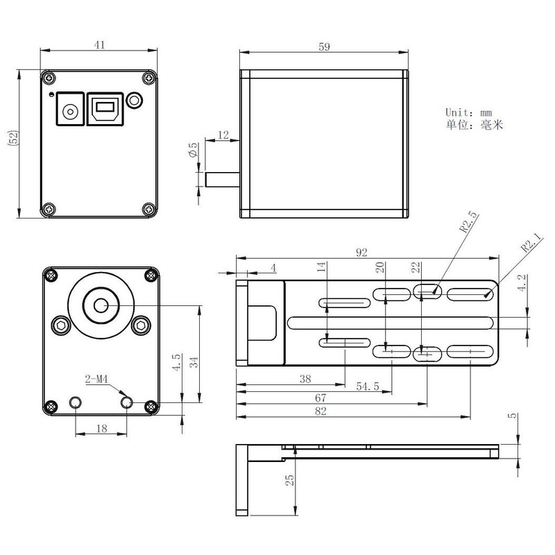 ZWO Elektroniczny automatyczny focuser EAF Standard