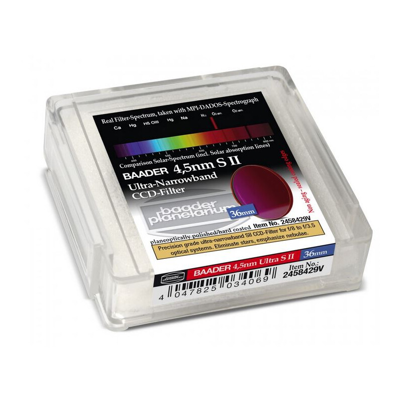 Baader Ultra-Narrowband 4.5nm S II Filtry 36mm