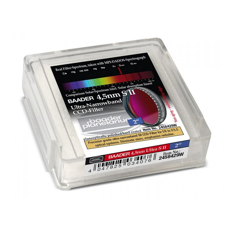 Baader Ultra-Narrowband 4.5nm S II Filtry 2"