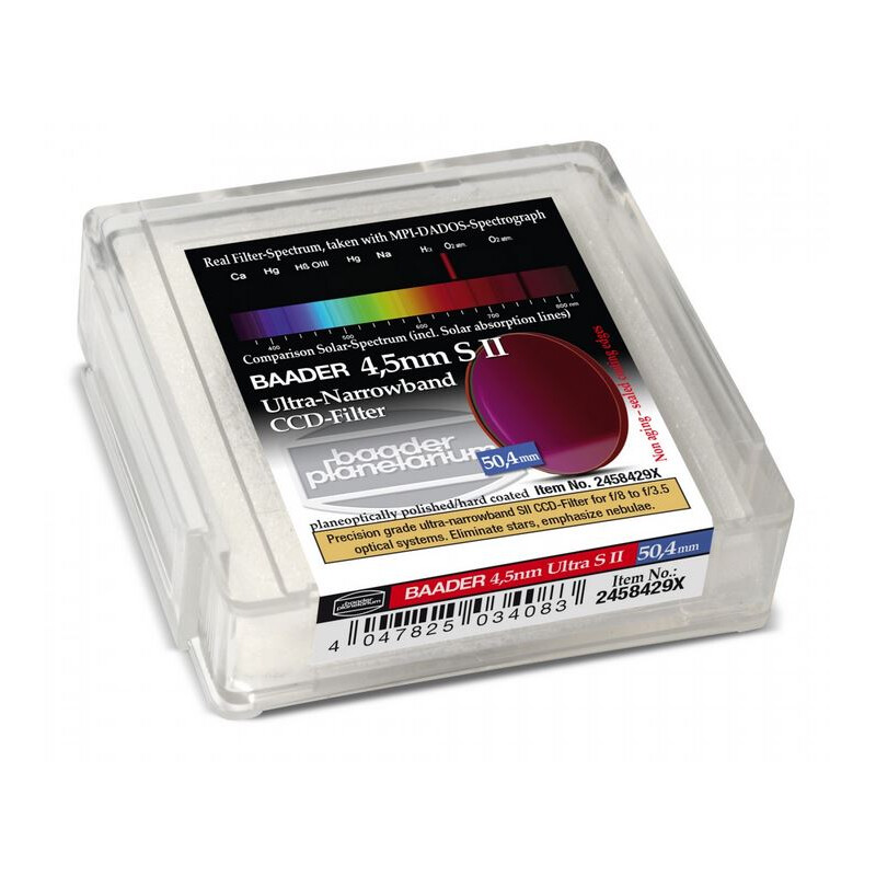 Baader Ultra-Narrowband 4.5nm S II Filtry 50.4mm