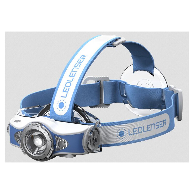 LED LENSER Latarka czołowa MH11 blue