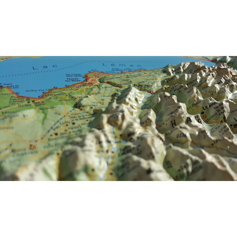 3Dmap Mapa regionalna La Haute Savoie