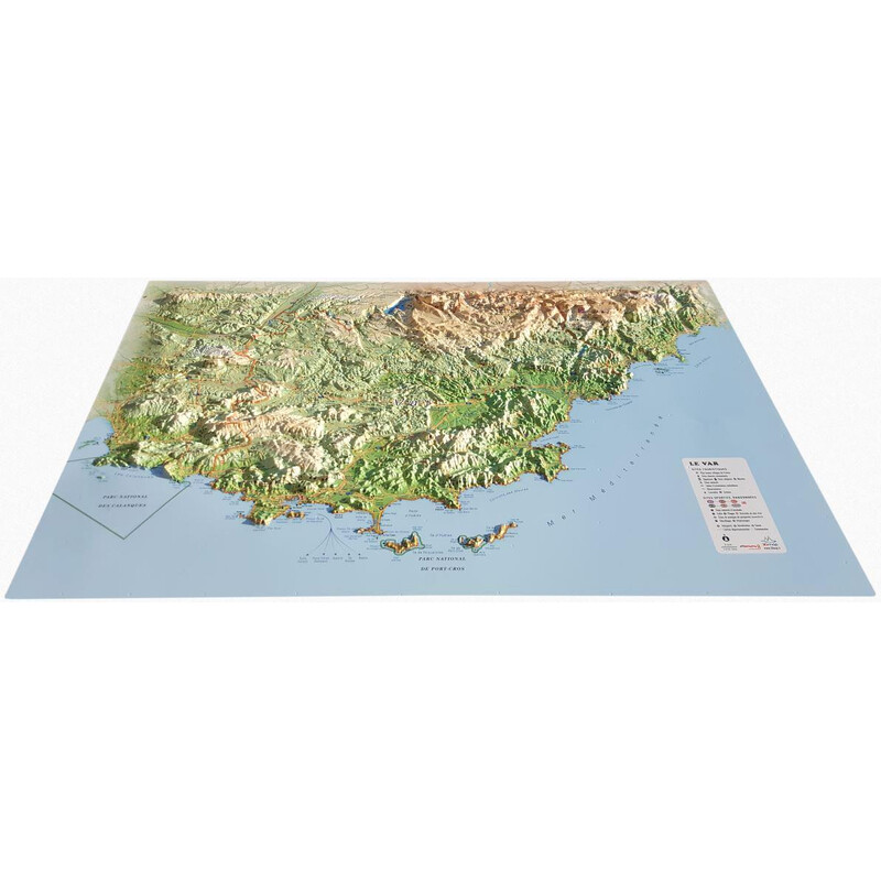 3Dmap Mapa regionalna Le Var