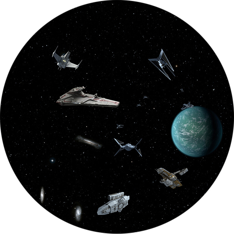 Redmark Wkładka do planetariów Bresser i National Geographic z motywem Gwiezdnych Wojen.