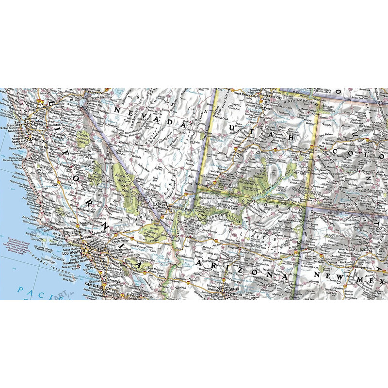National Geographic Mapa USA, polityczny (111 x 77 cm)