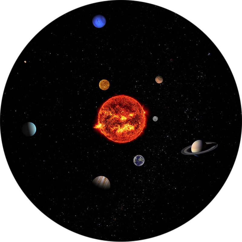 Redmark Wkładka do planetariów Bresser i National Geographic z Układem Słonecznym.