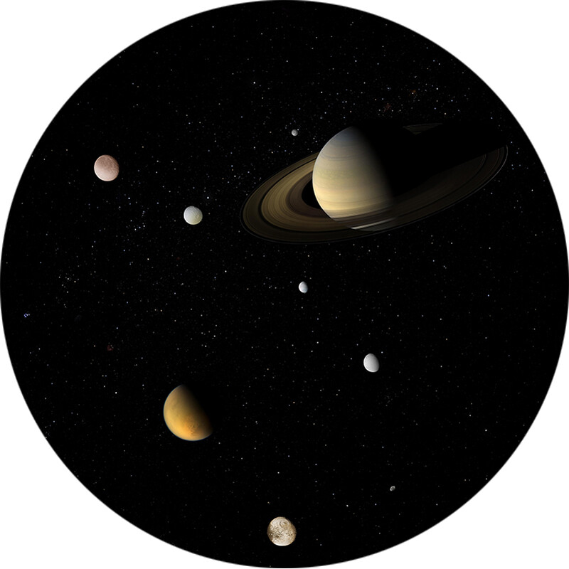 Redmark Wkładka do planetariów Bresser i National Geographic z systemem Saturna.
