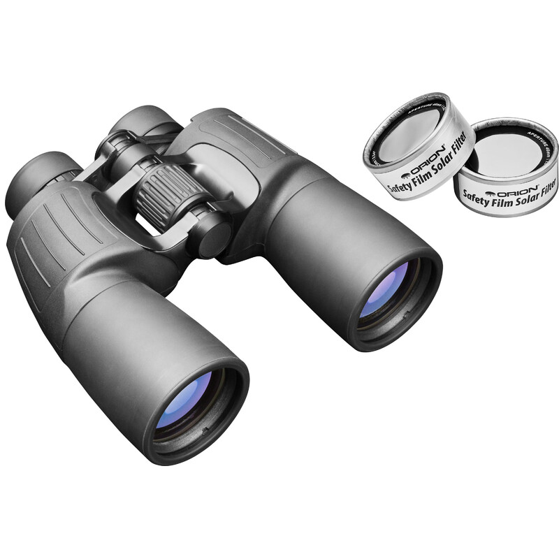 Orion Lornetka 10x50 E-Serie z zestawem filtrów słonecznych