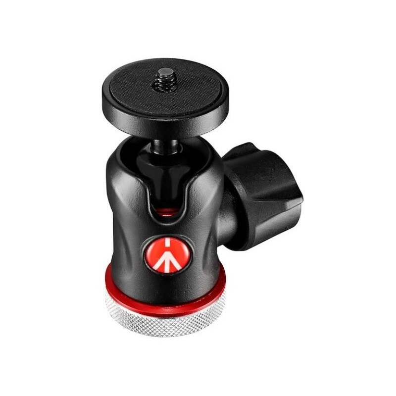 Manfrotto Głowica kulowa MH492LCD-BH Micro ze stopką mocowania lamp błyskowych