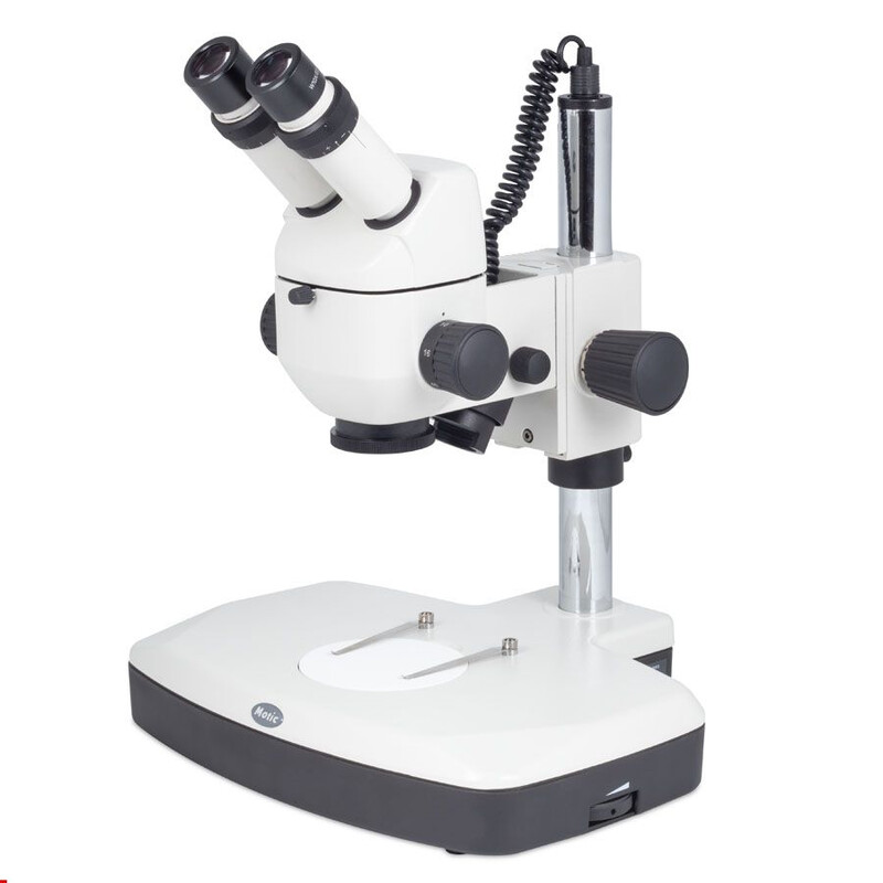 Motic Mikroskop stereoskopowy K-500 L, Binokular, CMO, Światło odbite i przechodzące, 6x-40x
