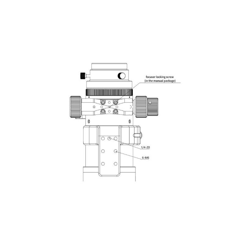 Sharpstar Refraktor apochromatyczny  AP 61/270 EDPH III OTA