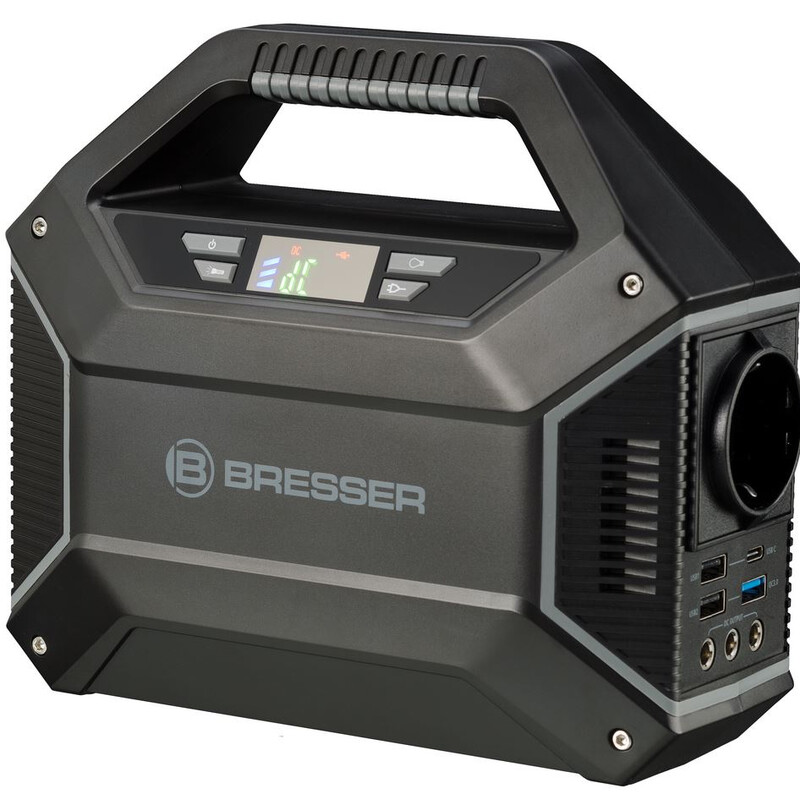 Bresser Mobile Power Station 100 Watt + ładowarka słoneczna 40 Watt