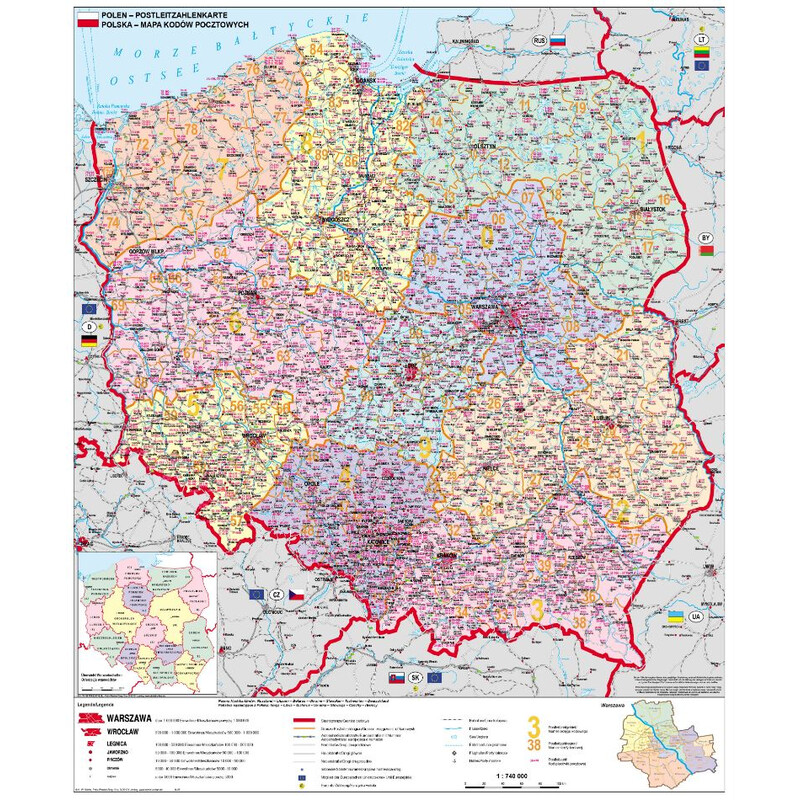 Stiefel Mapa Polska