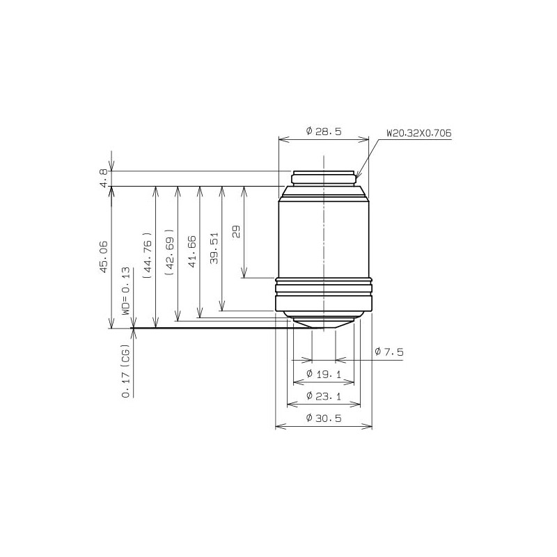 Evident Olympus Obiektyw UPLXAPO100XO, 100x, plan, apochro