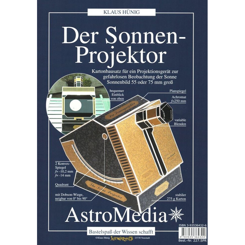 AstroMedia Zestaw Sonnen-Projektor