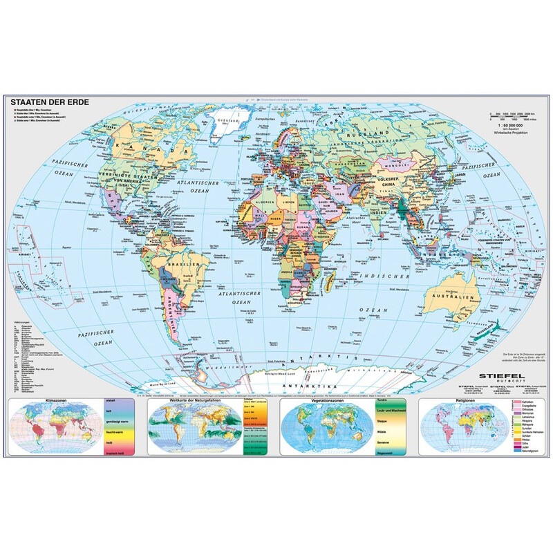 Stiefel Materiał piśmienny Desk pad Germany and Europe in the World