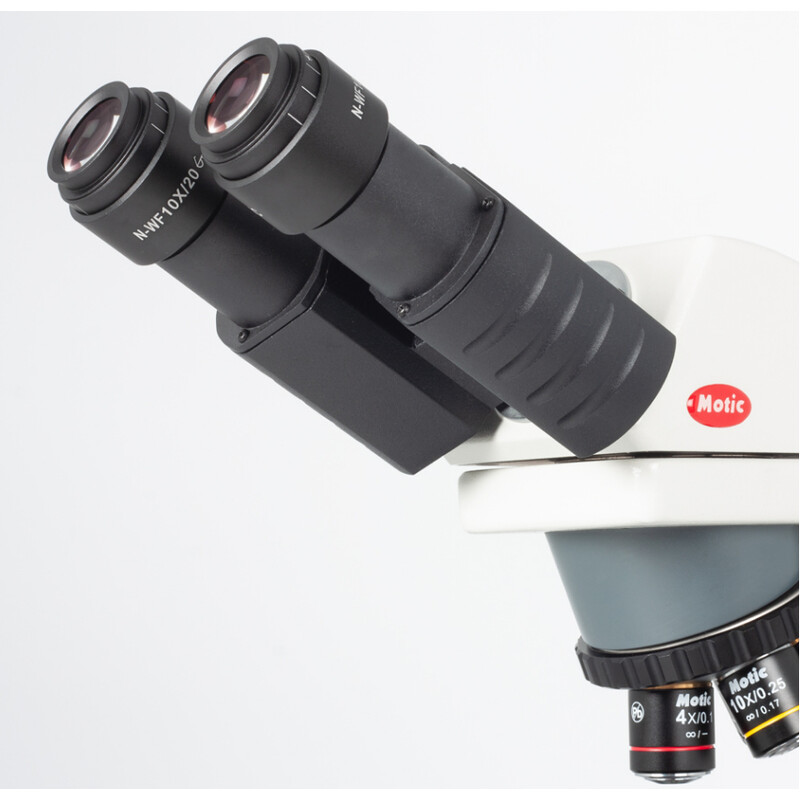Motic Mikroskop BA310, LED, 40x-400x (ohne 100x), bino