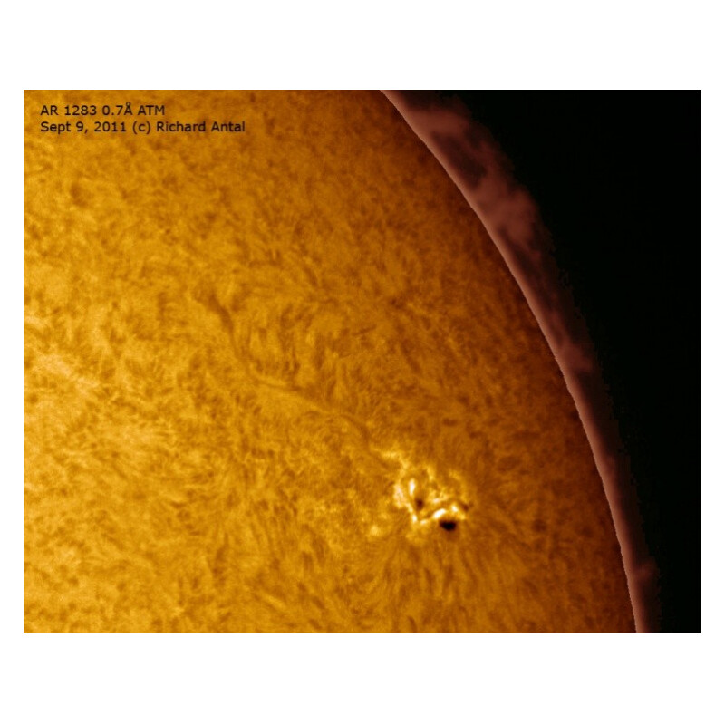DayStar Teleskop do obserwacji słońca ST 127/1462 SR Carbon OTA