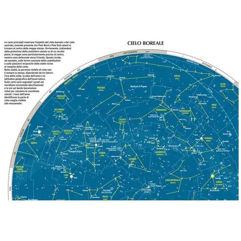 Libreria Geografica Plakaty Il Cielo/ Le Costellazioni dello Zodiaco astronomico