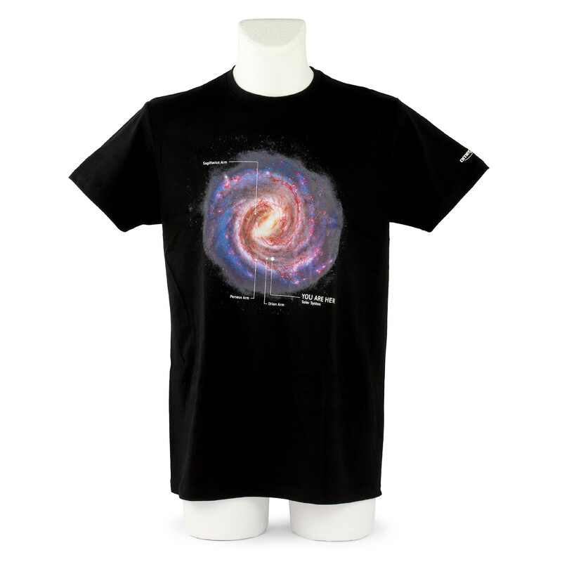 Omegon Koszulka T-shirt z motywem Drogi Mlecznej, rozmiar 3XL