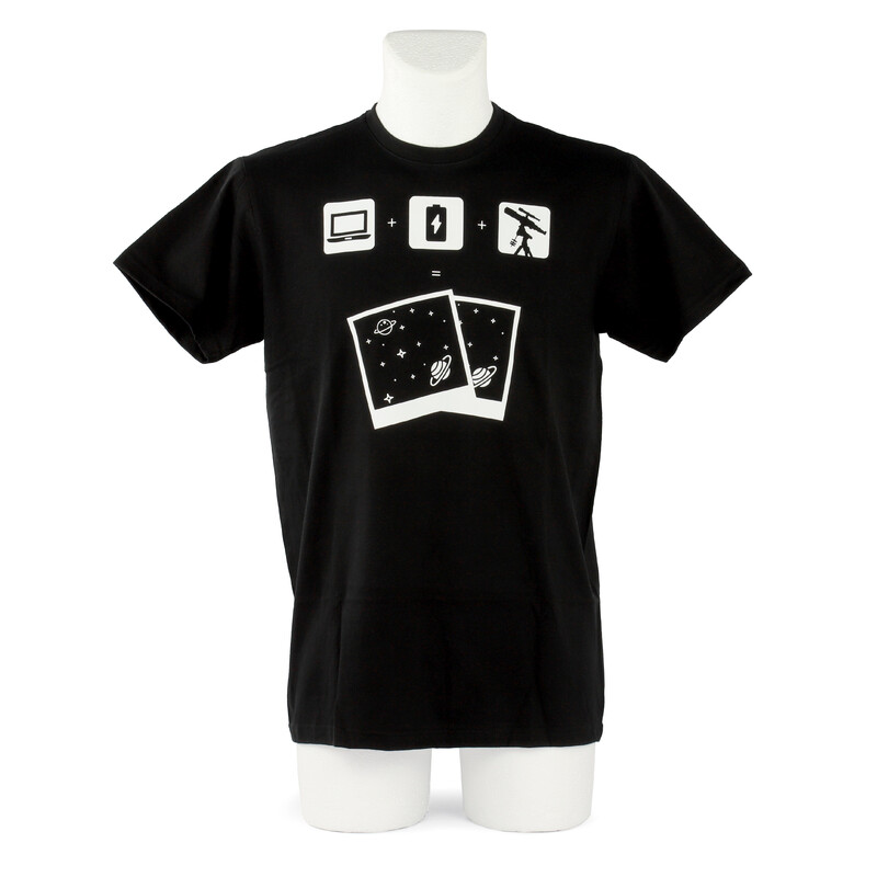 Omegon Koszulka T-shirt z motywem astrofotografii, rozmiar L