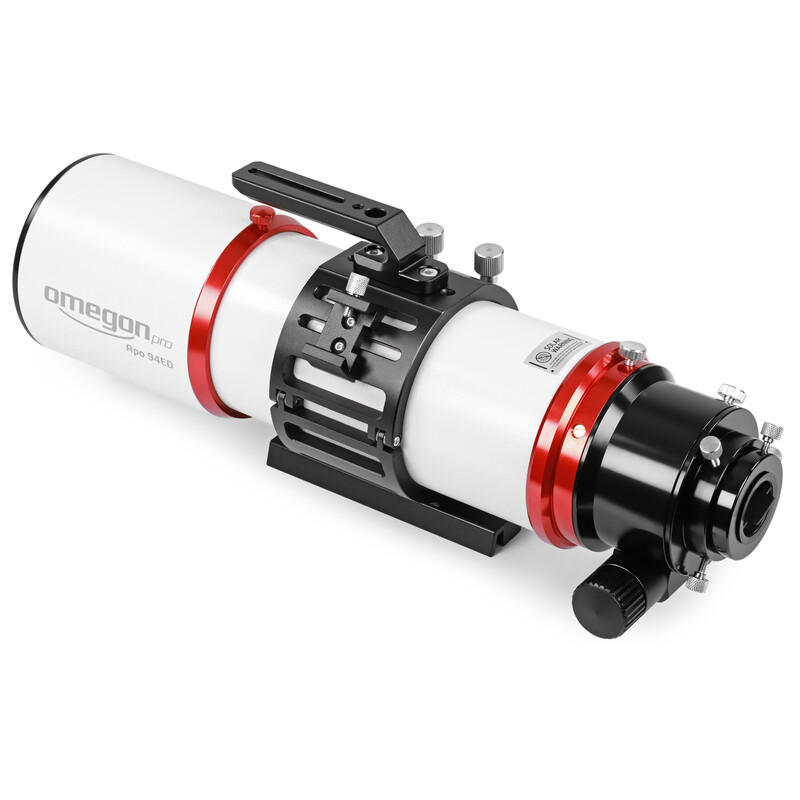 Omegon Refraktor apochromatyczny Pro APO AP 94/517 Triplet ED OTA + protokół testowy