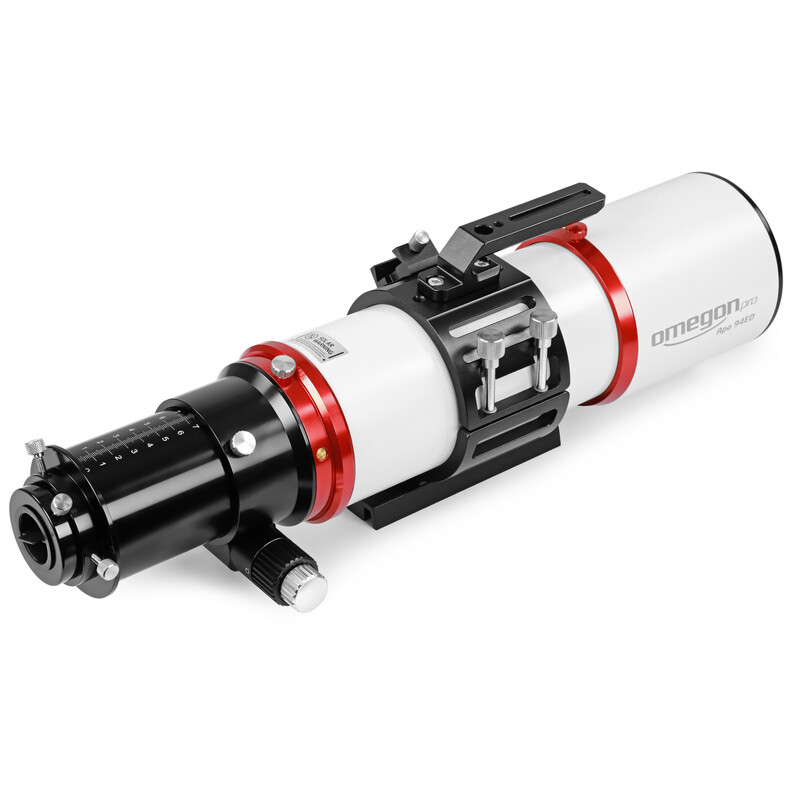 Omegon Refraktor apochromatyczny Pro APO AP 94/517 Triplet ED OTA + protokół testowy