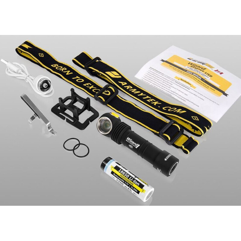 Armytek Latarka Wizard Magnet USB (zimne światło)