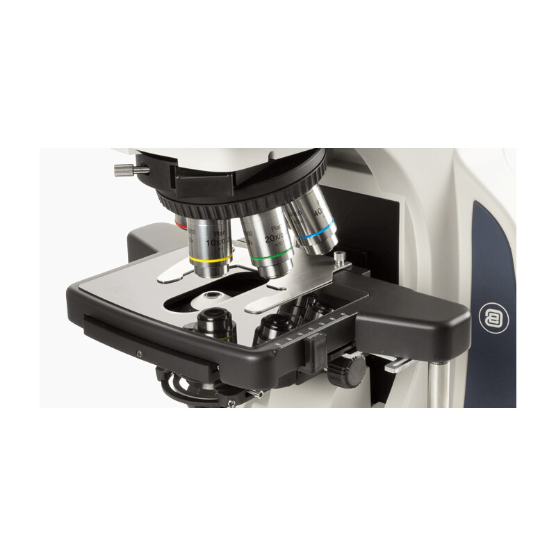 Euromex Mikroskop DX.1158-APLi, trino, 40x - 1000x, Obiektywy Plan semi apochromat, z ergonomiczną głowicą oraz oświetleniem LED.