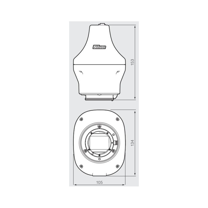 Nikon Aparat fotograficzny DS-Qi2, Mono, 16.25MP, USB3.0, CMOS, F-mount