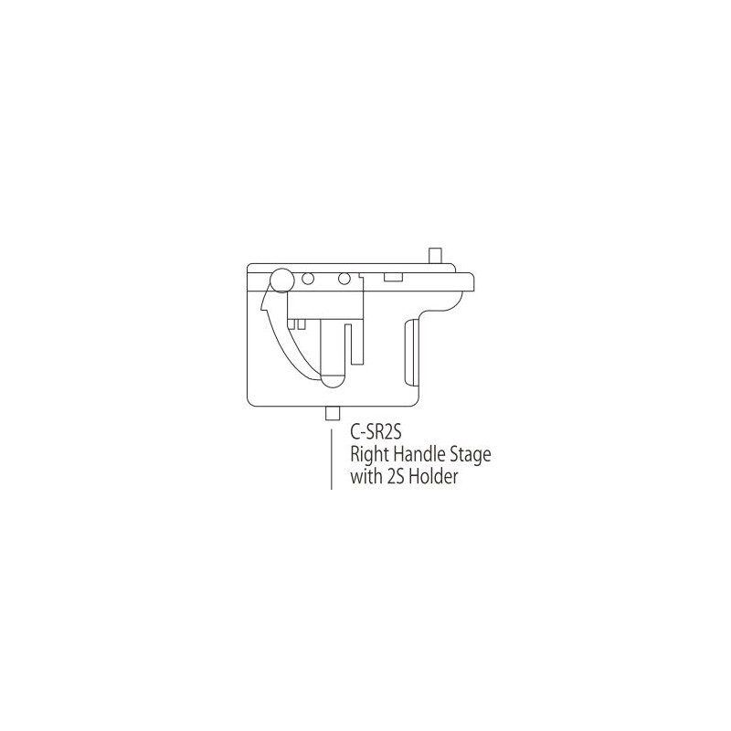 Nikon C-SR2S Prawy uchwyt Stage z uchwytem 2SHolder