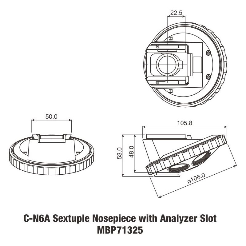 Nikon Nasadka C-NA z otworem na analizator