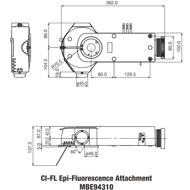 Nikon Przystawka do epi-fluorescencji Ci-FL