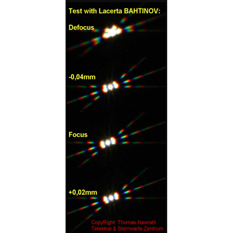 Lacerta Maska do ustawiania ostrości Bahtinov dla 344mm-438mm