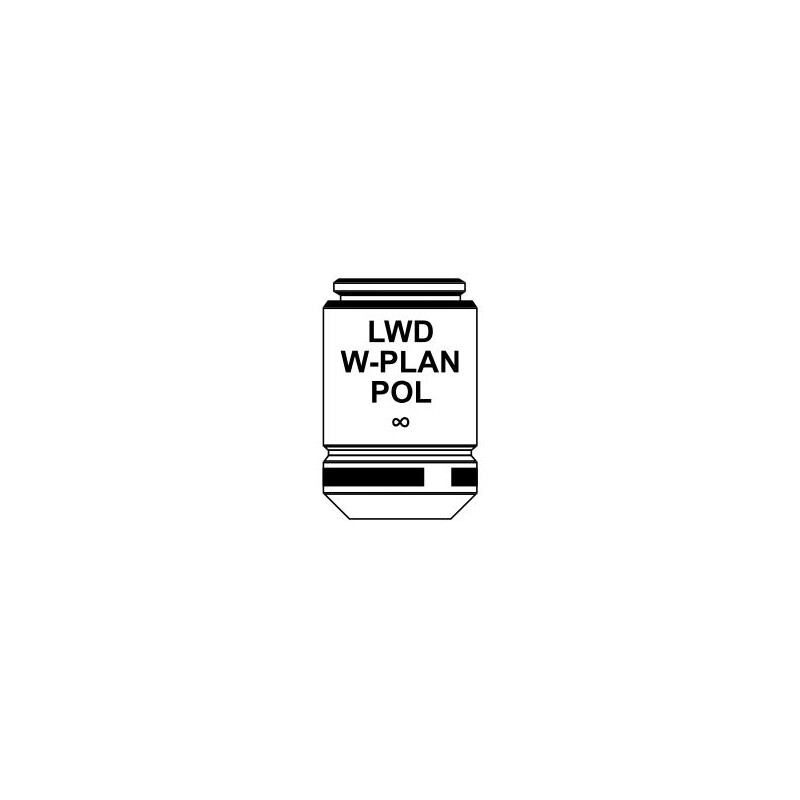 Optika Obiektyw IOS LWD W-PLAN POL objective 10x/0.25, M-1137