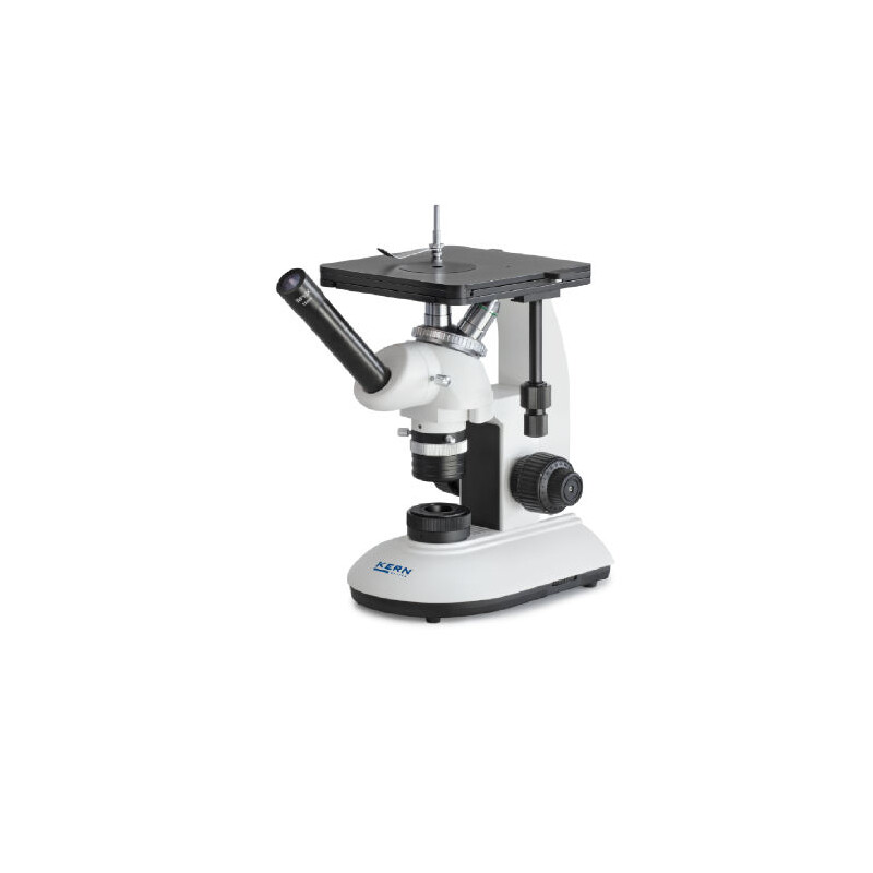 Kern OLE 161, odwrócony, MET, mono, DIN planchrom, 100x-400x, Światło odbite, LED, 3W