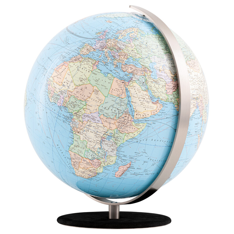 Columbus Globus Duo 30cm OID skórzana podstawa skóra nubukowa czarny