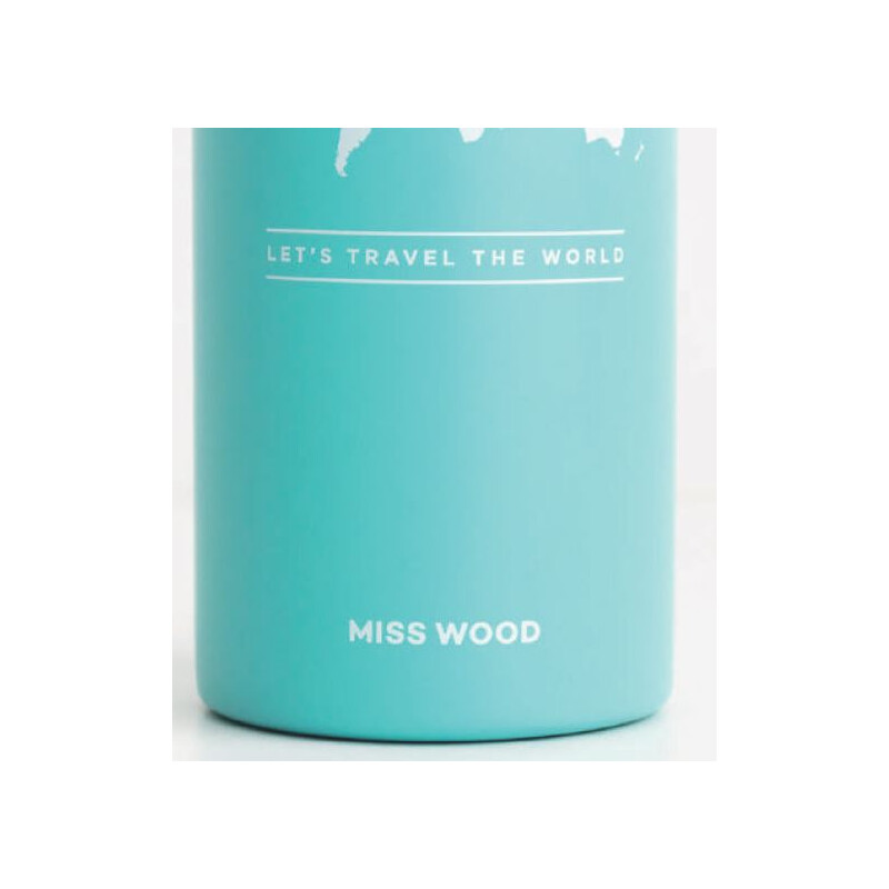 Miss Wood Bottle Electric Blue