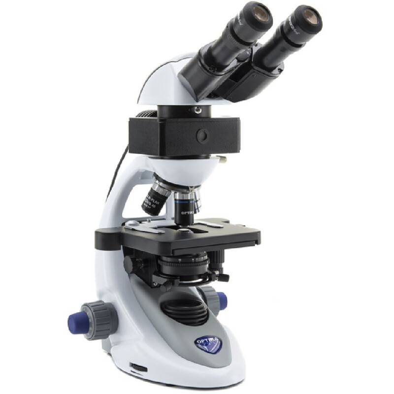 Optika Mikroskop B-292LD1IVD, bino, FL-LED, N-PLAN IOS, 1000x suchy, niebieski zestaw filtrów, IVD